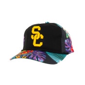 USC Trojans SC Interlock Floral Pro Bowl Origins Snapback Black Hat